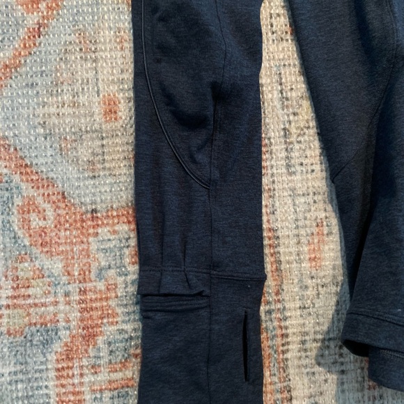 Lululemon Dark Blue Quarter Zip Jacket - Picture 3 of 9